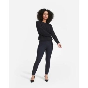 EVERLANE The Back-Slit Work Pant Navy